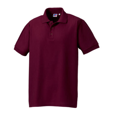 Russell 577M Russell Men's Ultimate Cotton Polo Burgundy
