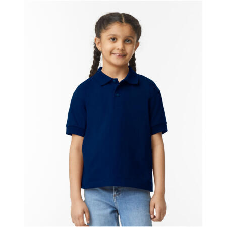 Purple DryBlend® Youth Jersey Polo