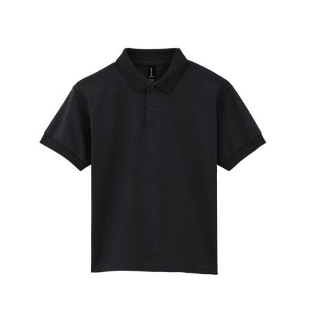 Gildan 8800B Gildan DryBlend Youth Jersey Polo Black