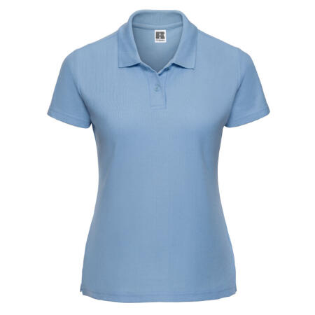 Russell 539F Russell Ladies' Classic Polycotton Polo Sky Blue
