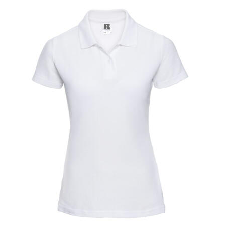 Russell 539F Russell Ladies' Classic Polycotton Polo White