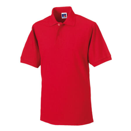 Russell 599M Russell Hardwearing Polycotton Polo Bright Red