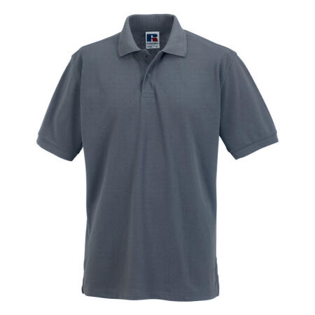 Russell 599M Russell Hardwearing Polycotton Polo Convoy Grey