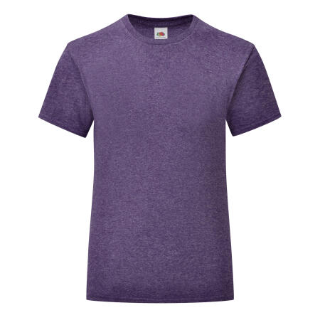 Fruit Of The Loom Heather Purple Girl's Iconic 150 T