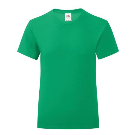 Fruit Of The Loom Kelly Green Girl's Iconic 150 T