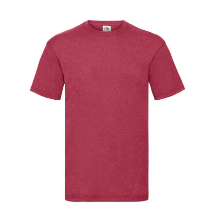 Fruit Of The Loom 61036 Fruit Of The Loom Men's Valueweight T Vintage Heather Red