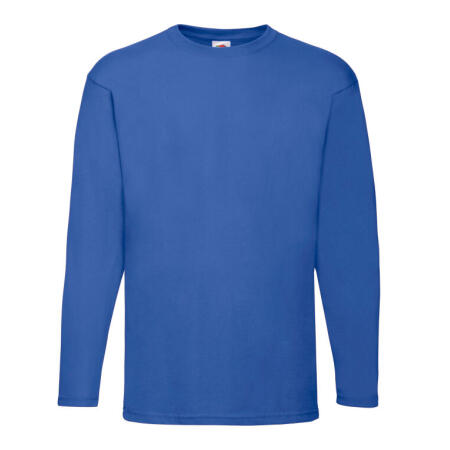 Fruit Of The Loom 61038 Fruit Of The Loom Men's Valueweight L/S T-Shirt Royal