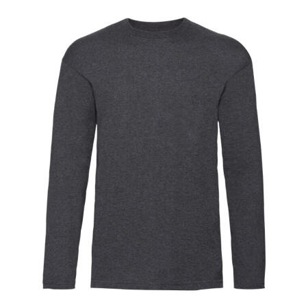 Fruit Of The Loom 61038 Fruit Of The Loom Men's Valueweight L/S T-Shirt Dark Heather