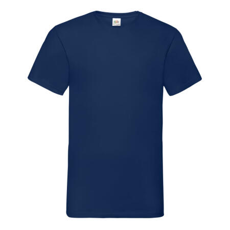 Fruit Of The Loom 61066 Fruit Of The Loom Men's Valueweight V-Neck T Navy Blue