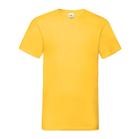 Fruit Of The Loom 61066 Fruit Of The Loom Men's Valueweight V-Neck T Sunflower