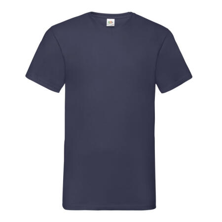 Fruit Of The Loom 61066 Fruit Of The Loom Men's Valueweight V-Neck T Deep Navy