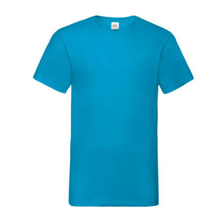 Fruit Of The Loom 61066 Fruit Of The Loom Men's Valueweight V-Neck T Azure Blue