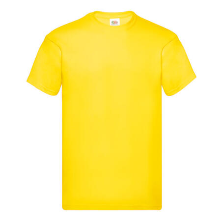 Fruit Of The Loom 61082 Fruit Of The Loom Men's Original T Yellow