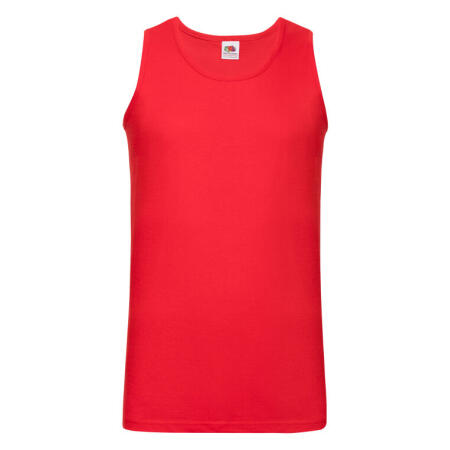 Fruit Of The Loom 61098 Fruit Of The Loom Men's Valueweight Athletic Vest Red