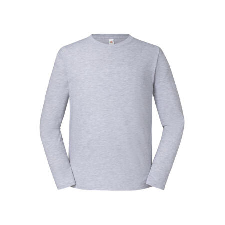 Fruit Of The Loom 61360 Fruit Of The Loom Men's Iconic 195 Premium LS T Heather Grey