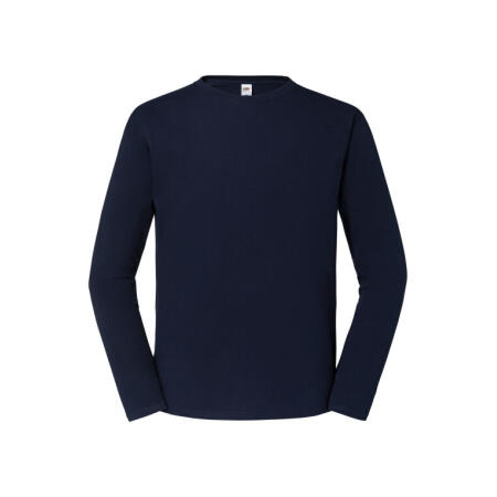 Fruit Of The Loom 61360 Fruit Of The Loom Men's Iconic 195 Premium LS T Deep Navy