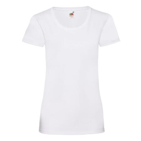 Fruit Of The Loom 61372 Fruit Of The Loom Ladies' Valueweight T White