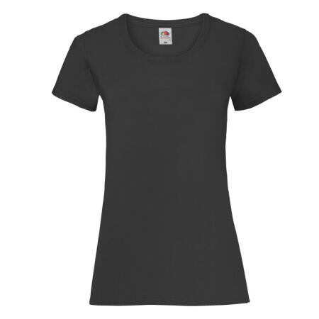 Fruit Of The Loom 61372 Fruit Of The Loom Ladies' Valueweight T Black