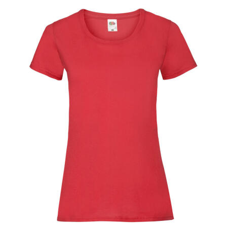Fruit Of The Loom 61372 Fruit Of The Loom Ladies' Valueweight T Red
