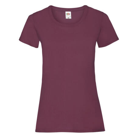 Fruit Of The Loom 61372 Fruit Of The Loom Ladies' Valueweight T Burgundy
