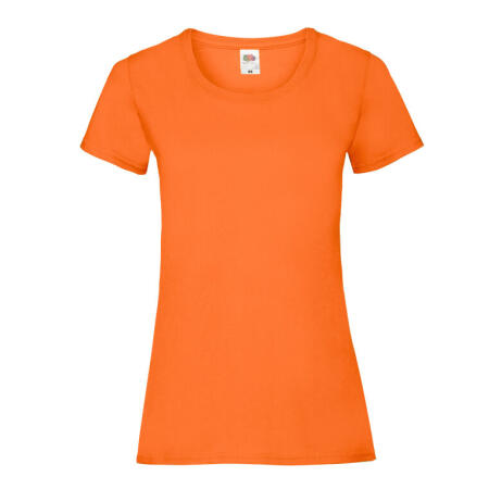 Fruit Of The Loom 61372 Fruit Of The Loom Ladies' Valueweight T Orange