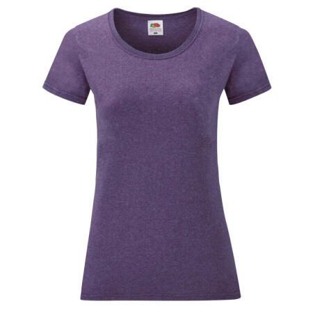 Fruit Of The Loom 61372 Fruit Of The Loom Ladies' Valueweight T Heather Purple