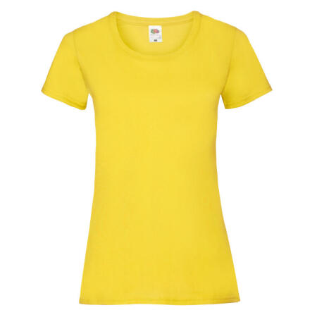 Fruit Of The Loom 61372 Fruit Of The Loom Ladies' Valueweight T Yellow