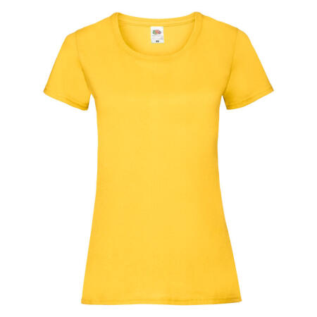 Fruit Of The Loom 61372 Fruit Of The Loom Ladies' Valueweight T Sunflower