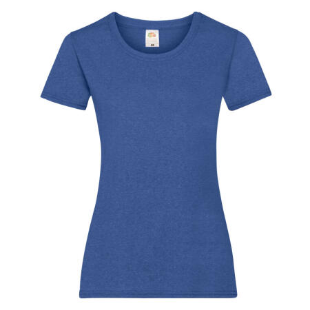 Fruit Of The Loom 61372 Fruit Of The Loom Ladies' Valueweight T Retro Heather Royal