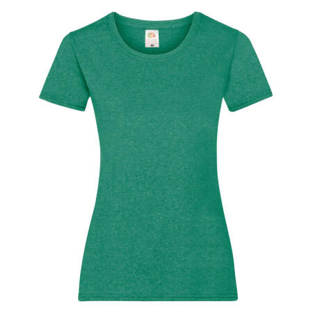 Fruit Of The Loom 61372 Fruit Of The Loom Ladies' Valueweight T Retro Heather Green