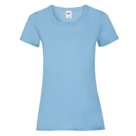 Fruit Of The Loom 61372 Fruit Of The Loom Ladies' Valueweight T Sky Blue