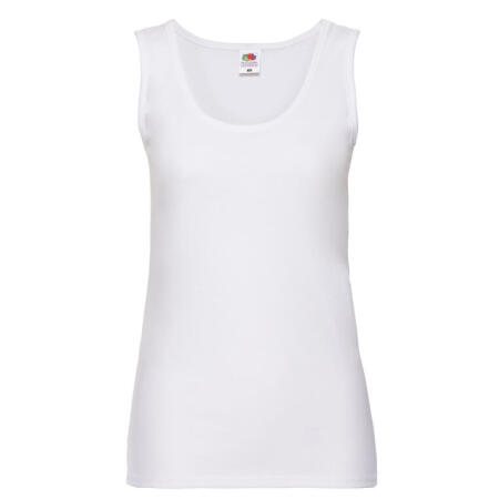 Fruit Of The Loom 61376 Fruit Of The Loom Ladies' Valueweight Athletic Vest White