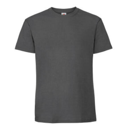 Fruit Of The Loom 61422 Fruit Of The Loom Men's Iconic 195 Ring Spun Premium T Light Graphite