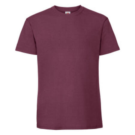 Fruit Of The Loom 61422 Fruit Of The Loom Men's Iconic 195 Ring Spun Premium T Burgundy