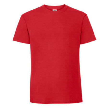 Fruit Of The Loom 61422 Fruit Of The Loom Men's Iconic 195 Ring Spun Premium T Red