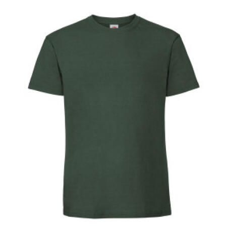 Fruit Of The Loom 61422 Fruit Of The Loom Men's Iconic 195 Ring Spun Premium T Bottle Green