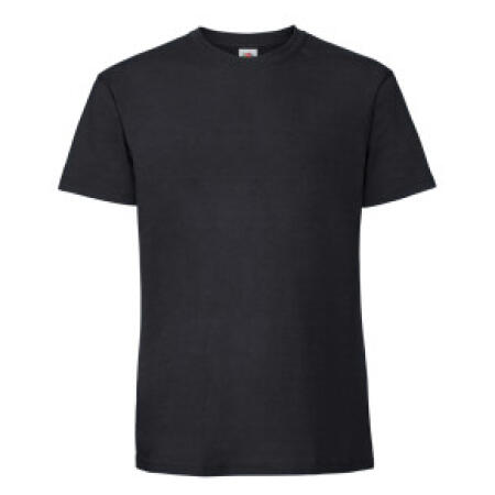 Fruit Of The Loom 61422 Fruit Of The Loom Men's Iconic 195 Ring Spun Premium T Black