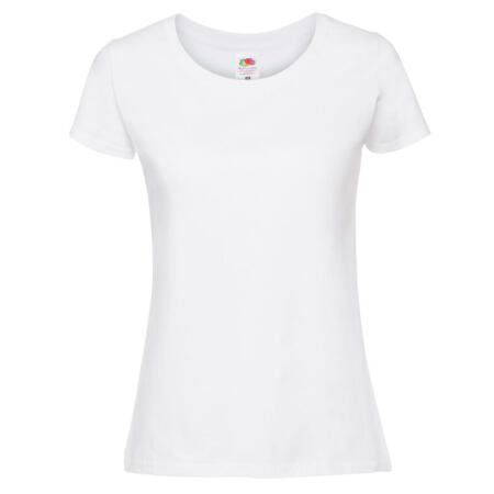 Fruit Of The Loom 61424 Fruit Of The Loom Ladies' Iconic 195 Ring Spun Premium T White