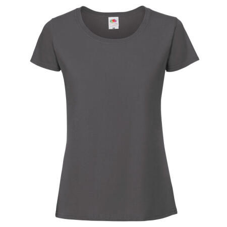 Fruit Of The Loom 61424 Fruit Of The Loom Ladies' Iconic 195 Ring Spun Premium T Light Graphite