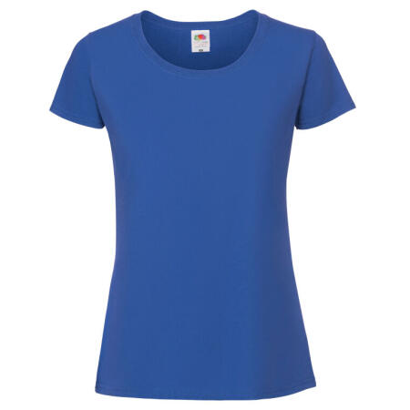 Fruit Of The Loom 61424 Fruit Of The Loom Ladies' Iconic 195 Ring Spun Premium T Royal