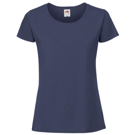 Fruit Of The Loom 61424 Fruit Of The Loom Ladies' Iconic 195 Ring Spun Premium T Navy Blue