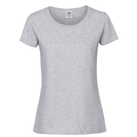 Fruit Of The Loom 61424 Fruit Of The Loom Ladies' Iconic 195 Ring Spun Premium T Heather Grey