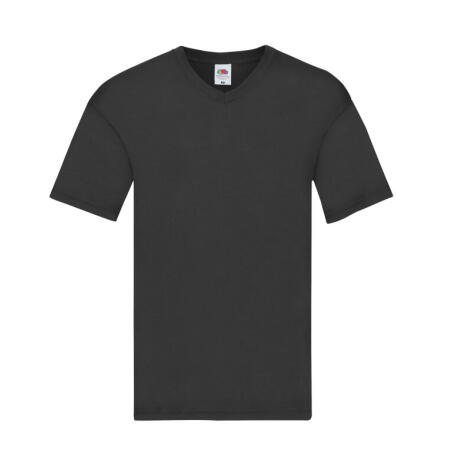 Fruit Of The Loom 61426 Fruit Of The Loom Men's Original V-Neck T Black