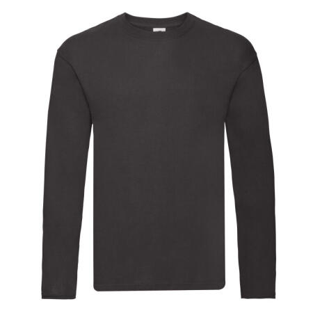 Fruit Of The Loom 61428 Fruit Of The Loom Men's Original L/S T Black
