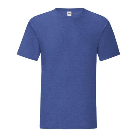Fruit Of The Loom 61430 Fruit Of The Loom Men's Iconic 150 T Retro Heather Royal