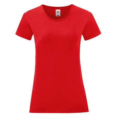 Fruit Of The Loom 61432 Fruit Of The Loom Ladies' Iconic 150 T Red