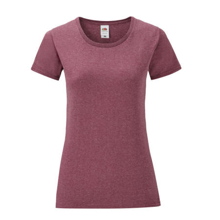 Fruit Of The Loom 61432 Fruit Of The Loom Ladies' Iconic 150 T Heather Burgundy