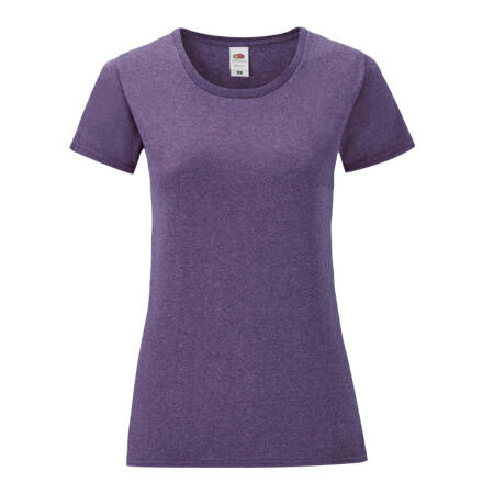 Fruit Of The Loom 61432 Fruit Of The Loom Ladies' Iconic 150 T Heather Purple