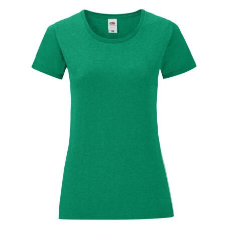 Fruit Of The Loom 61432 Fruit Of The Loom Ladies' Iconic 150 T Retro Heather Green