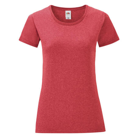 Fruit Of The Loom 61432 Fruit Of The Loom Ladies' Iconic 150 T Vintage Heather Red